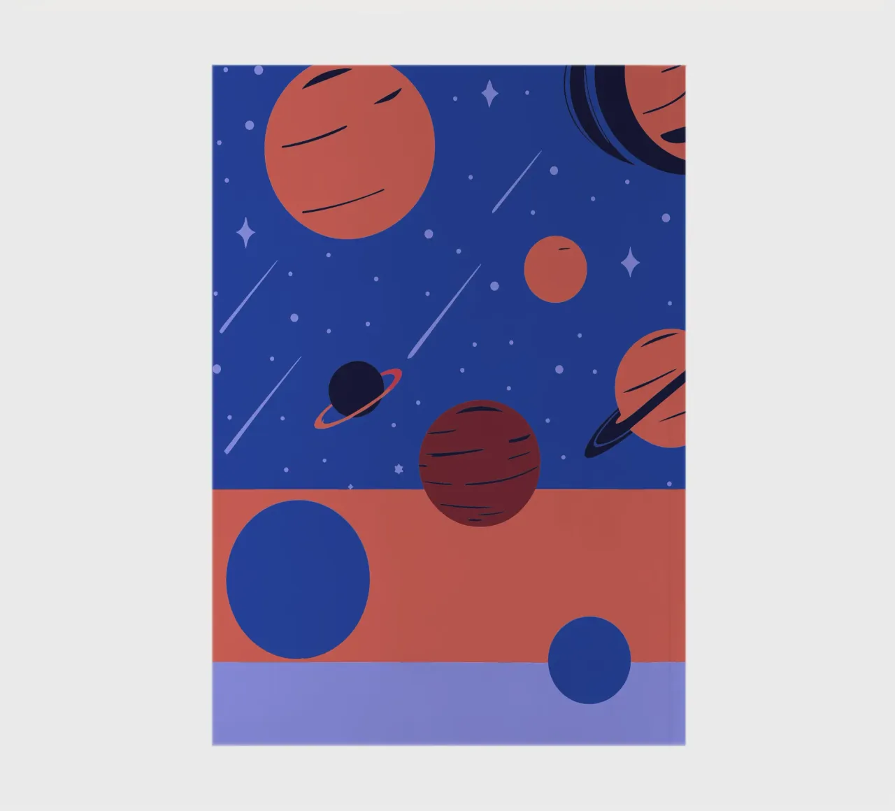 Planets notebook by TODAY'S SHOP