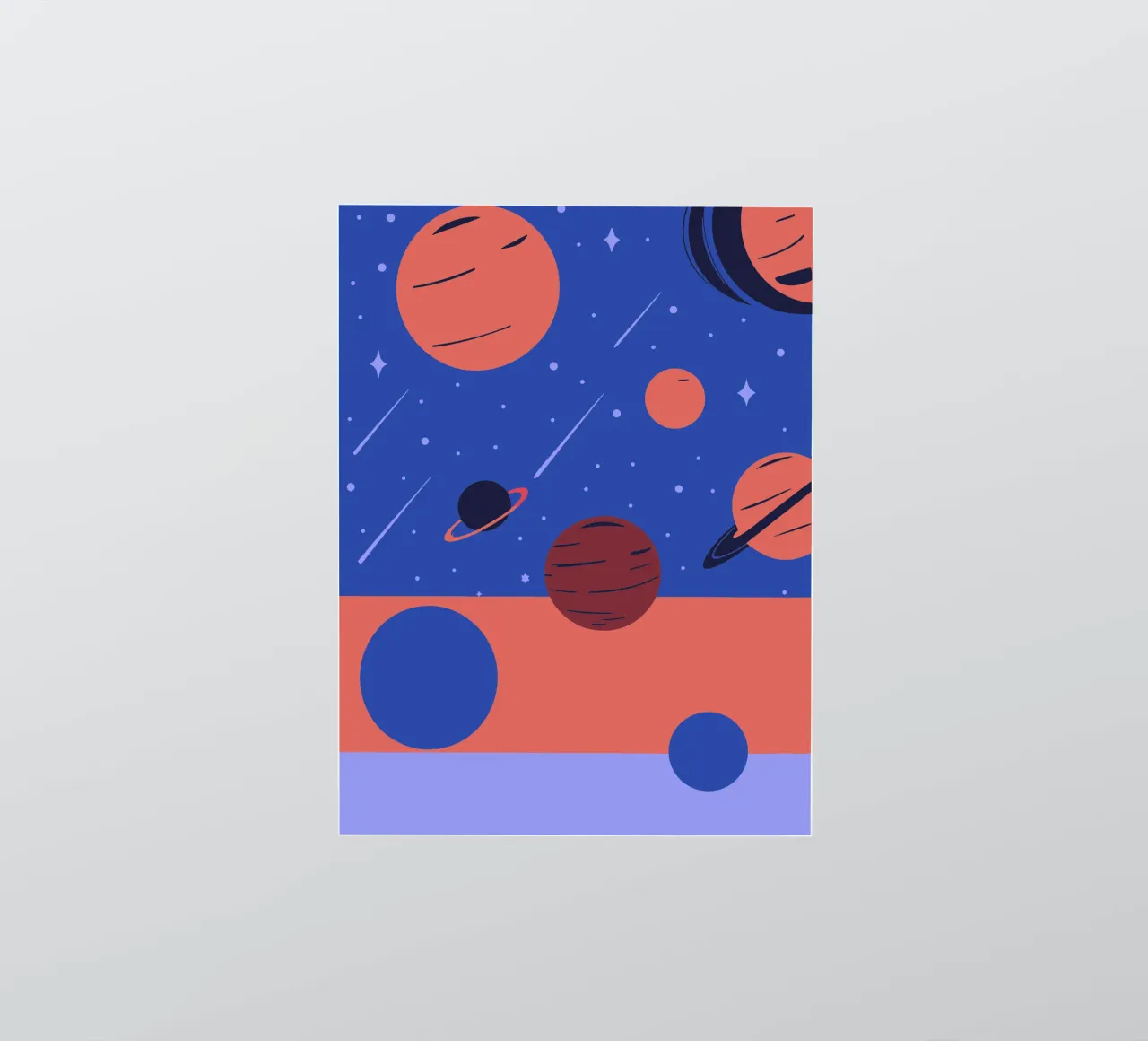 Planets sticker by TODAY'S SHOP