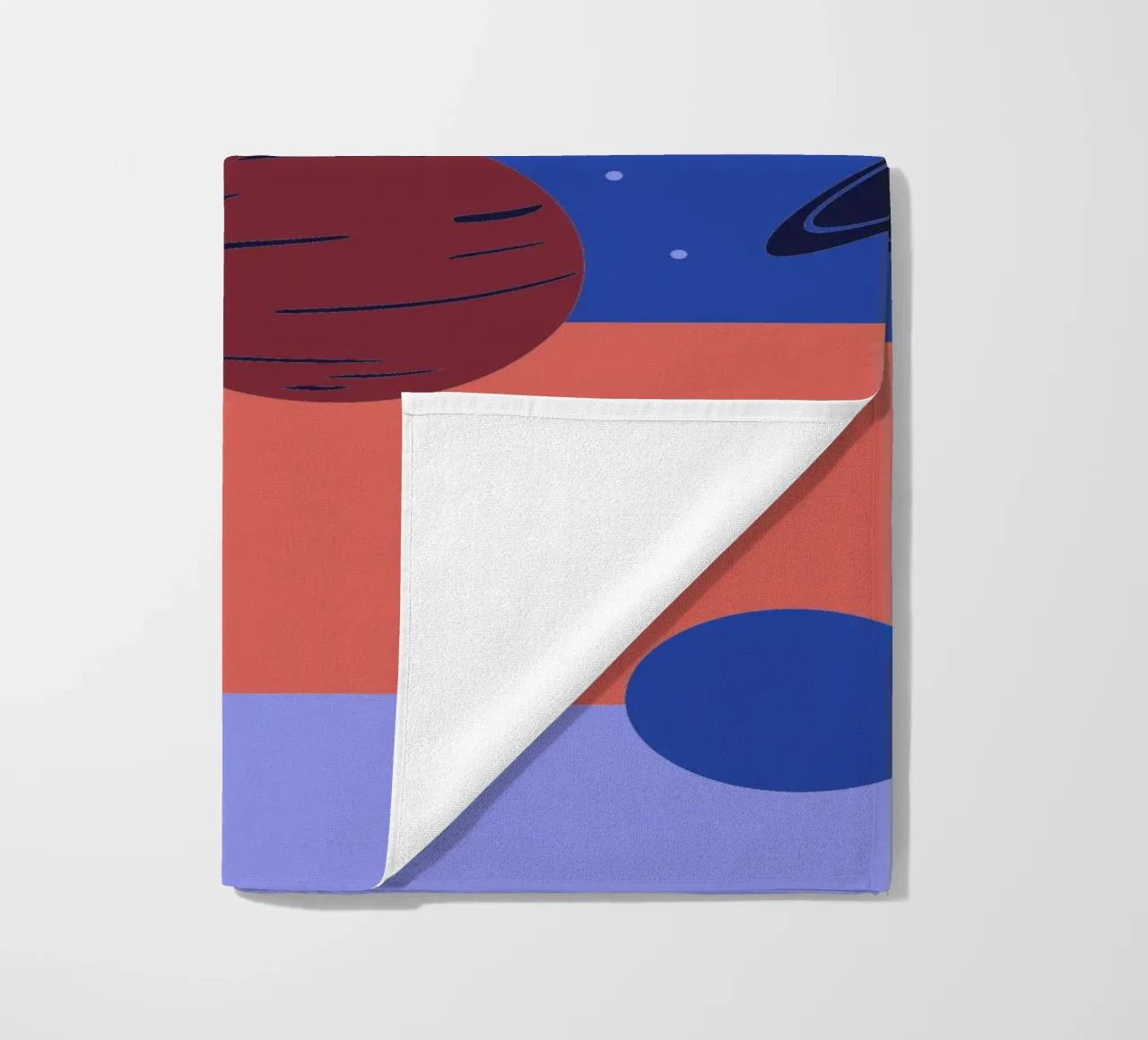 Planets beach towel by TODAY'S SHOP