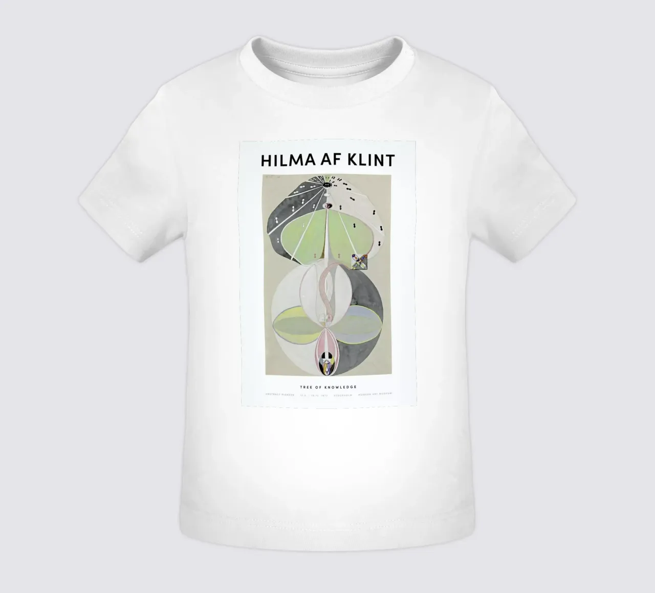 Hilma af Klint - Tree of Knowledge II baby t-shirt van Vintage by JUNIQE