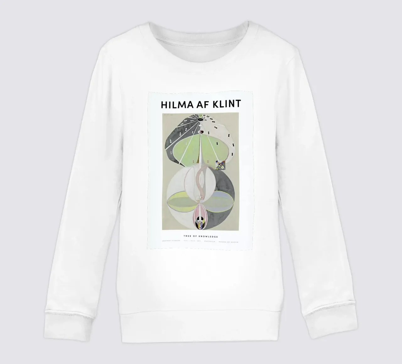 Hilma af Klint - Tree of Knowledge II kinder sweatshirt van Vintage by JUNIQE