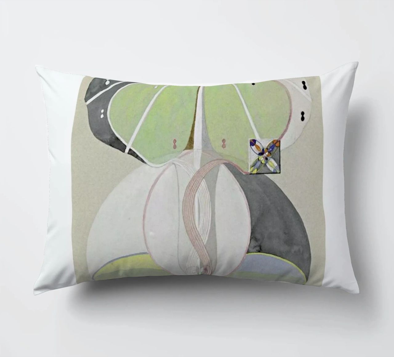 Hilma af Klint - Tree of Knowledge II cuscino da Vintage by JUNIQE