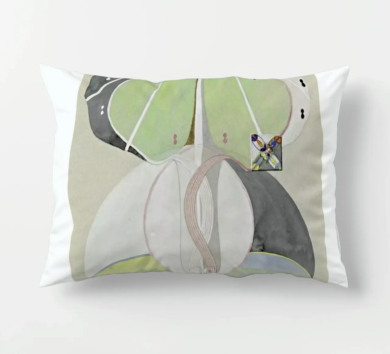 Hilma af Klint - Tree of Knowledge II cuscino da Vintage by JUNIQE