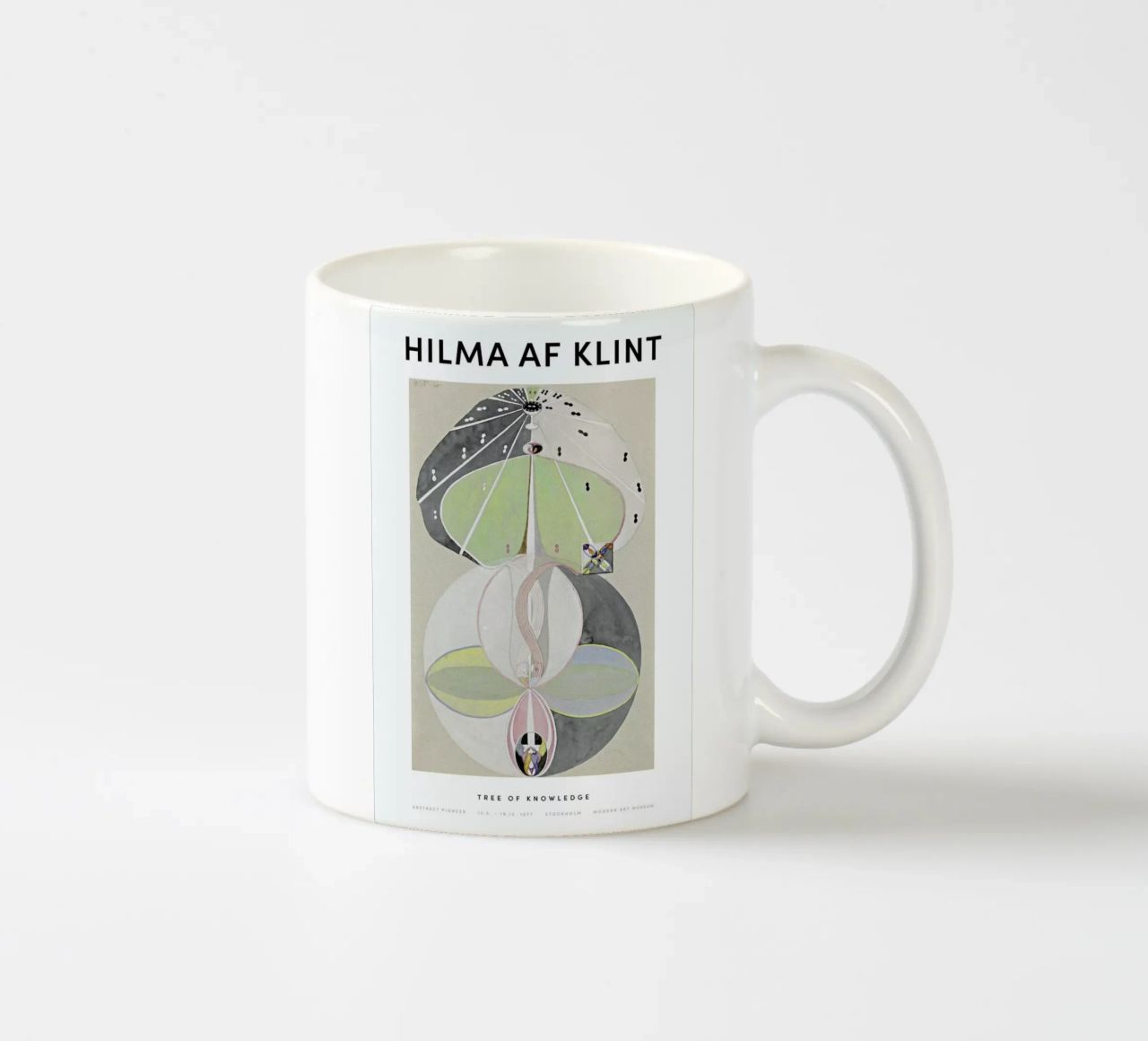 Hilma af Klint - Tree of Knowledge II tazza in ceramica da Vintage by JUNIQE