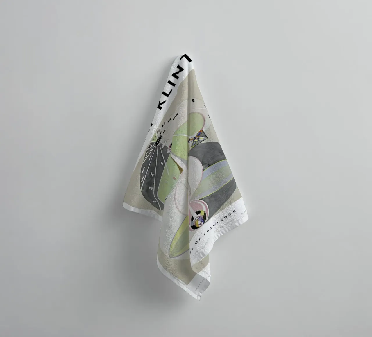 Hilma af Klint - Tree of Knowledge II towel by Vintage by JUNIQE