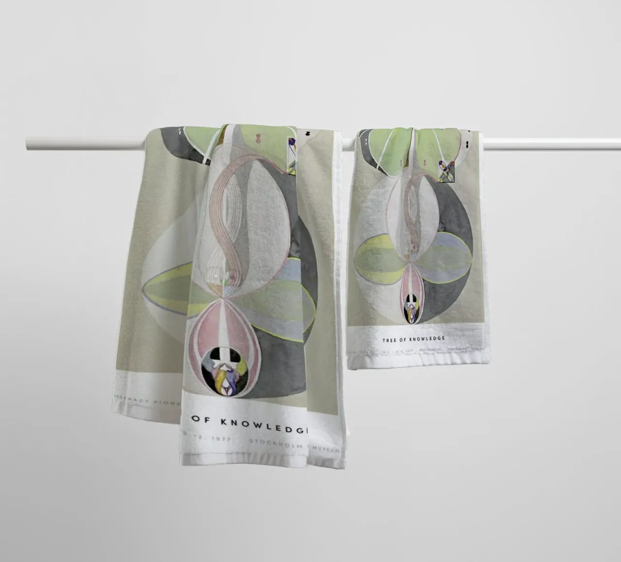 Hilma af Klint - Tree of Knowledge II towel by Vintage by JUNIQE