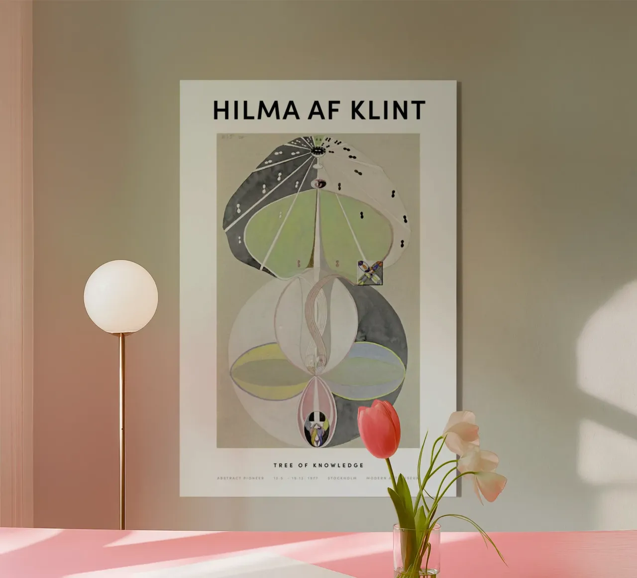 Hilma af Klint - Tree of Knowledge II plexiglass da Vintage by JUNIQE