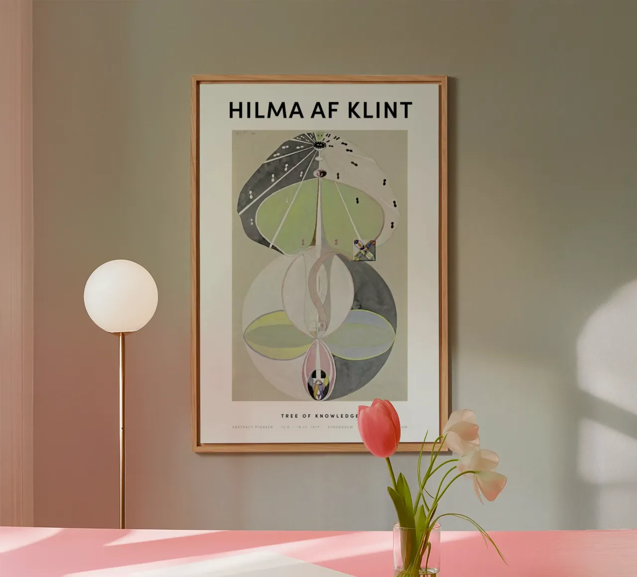 Hilma af Klint - Tree of Knowledge II alluminio dibond da Vintage by JUNIQE