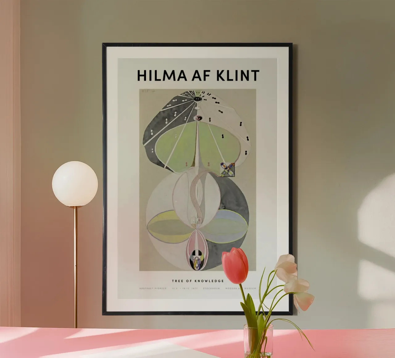 Hilma af Klint - Tree of Knowledge II carta hahnemühle da Vintage by JUNIQE