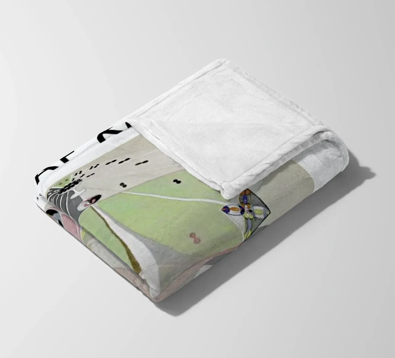 Hilma af Klint - Tree of Knowledge II coperta in pile da Vintage by JUNIQE