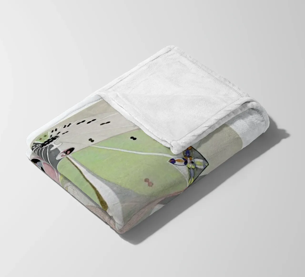 Hilma af Klint - Tree of Knowledge II coperta in pile da Vintage by JUNIQE