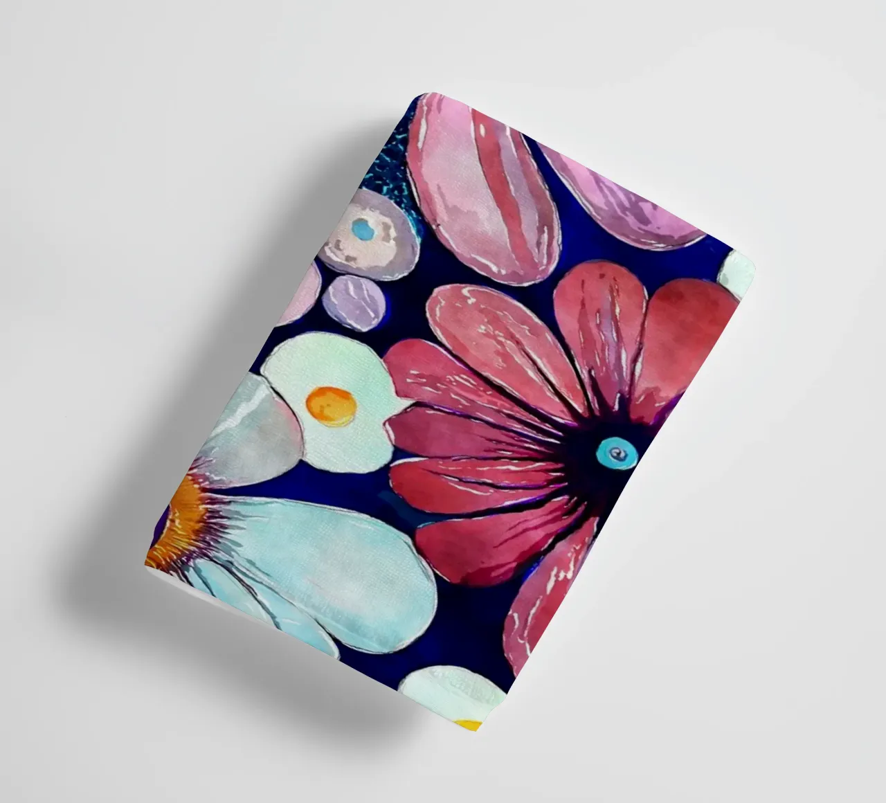 Funky Daisies towel by Botanical Pattern House