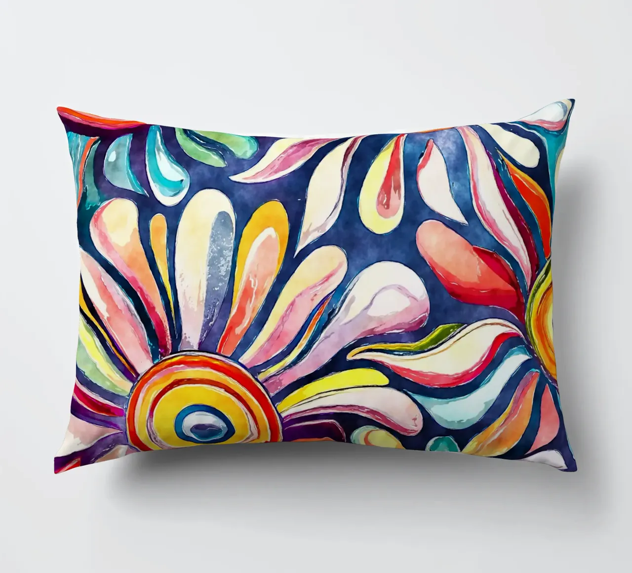 Margherite divertenti cuscino da Botanical Pattern House