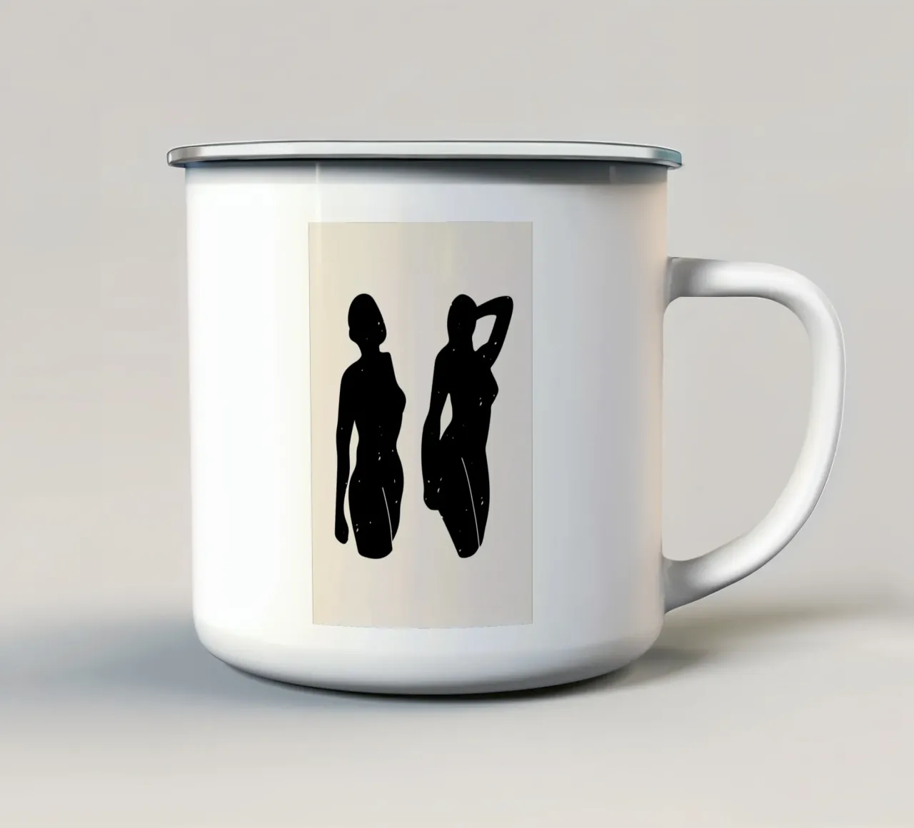 Venus-Aphrodite tazza in smalto da Graphite