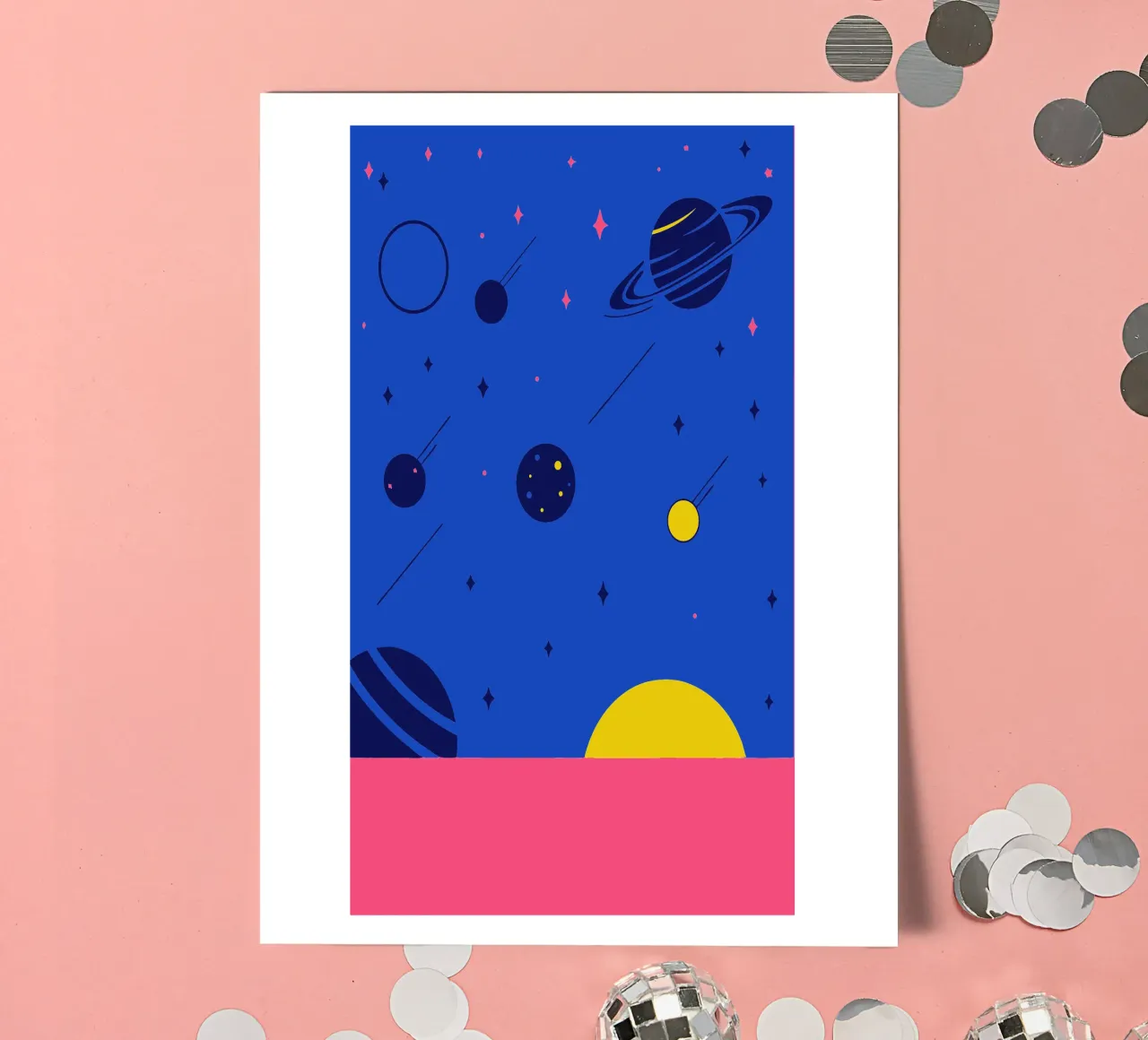 Planets sticker sheet by TODAY'S SHOP