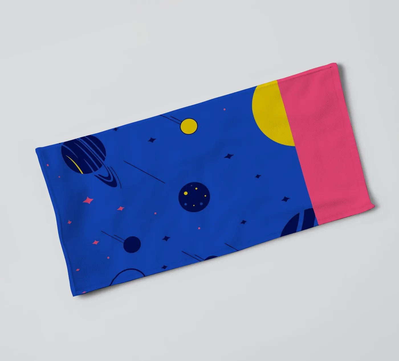 Planets towel by TODAY'S SHOP