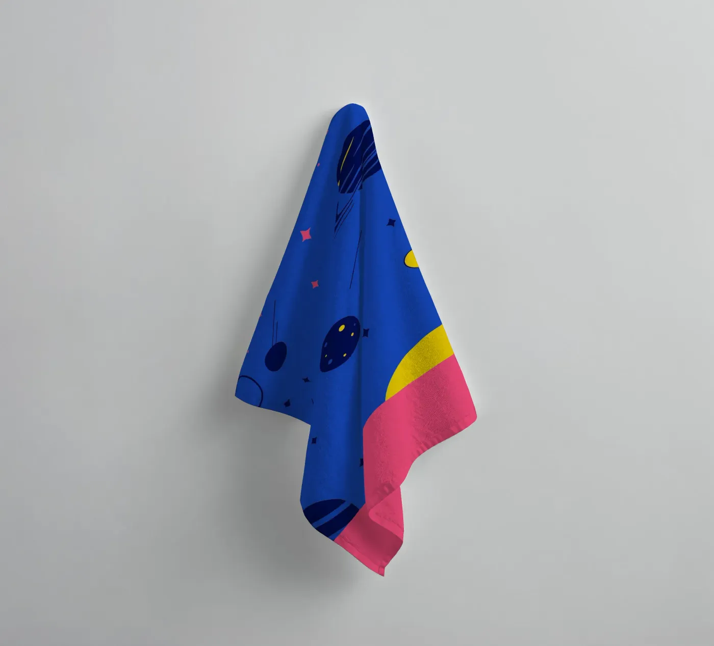 Planets towel by TODAY'S SHOP