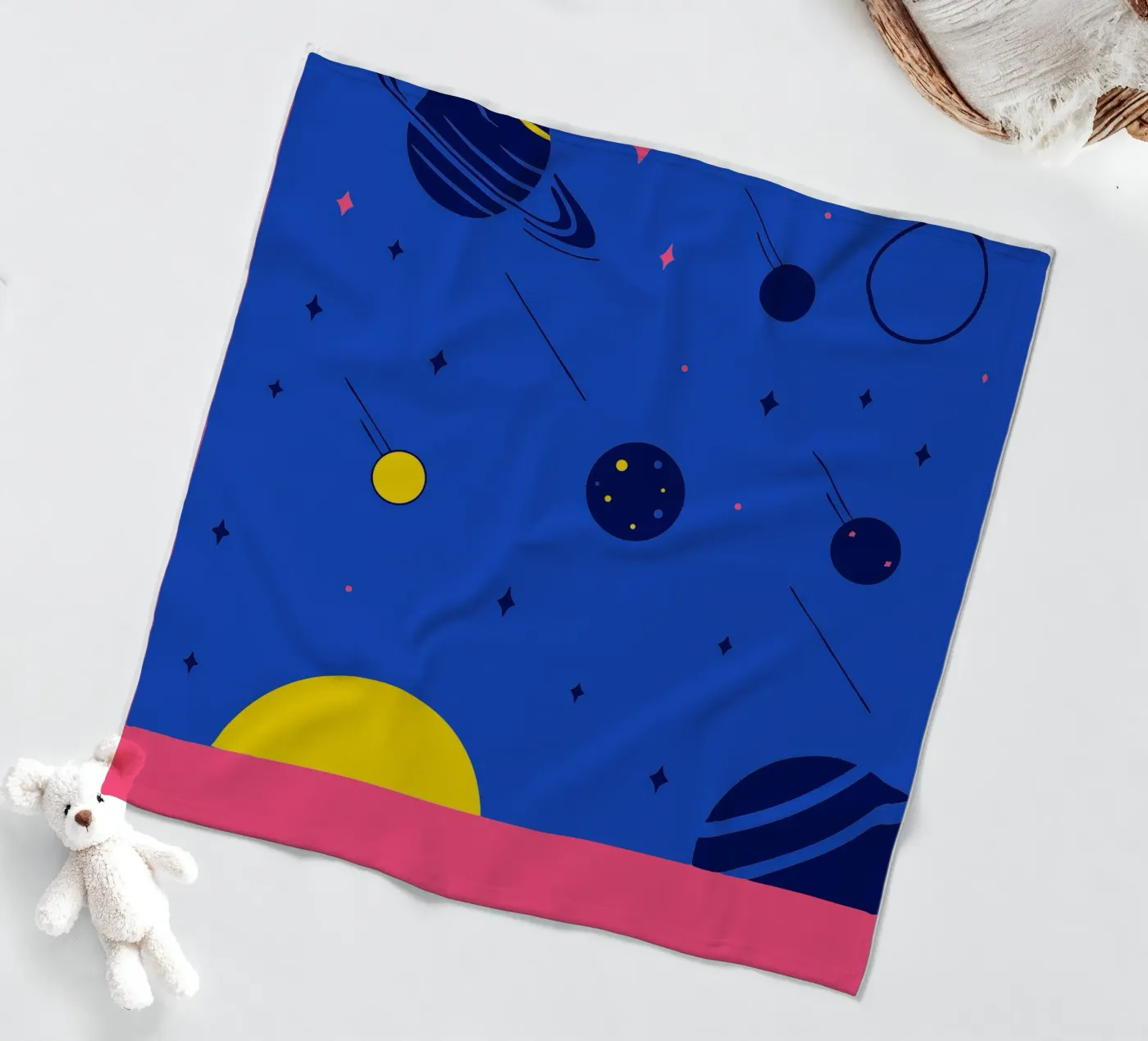 Planeten fleecedeken van TODAY'S SHOP