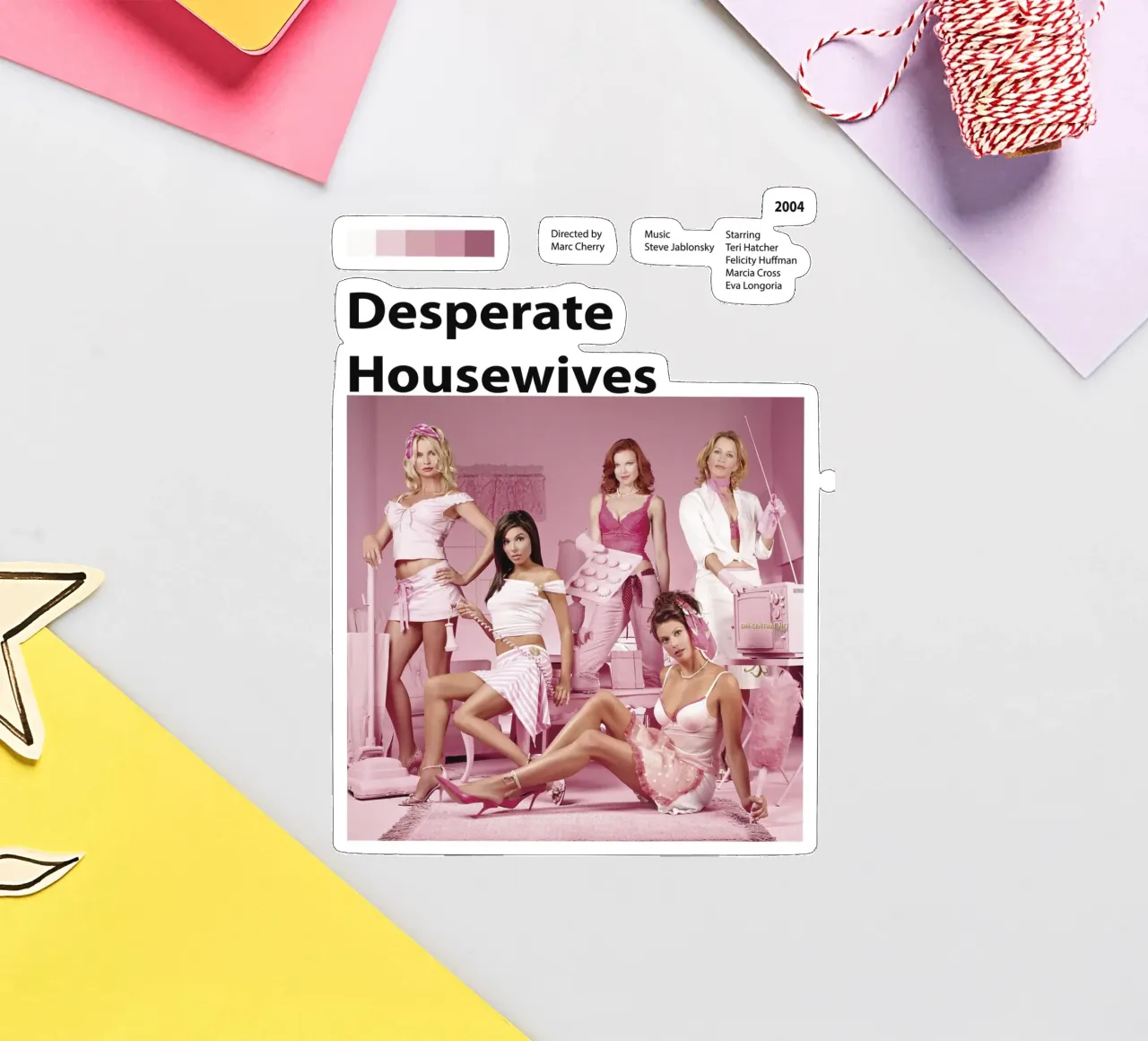 Desperate Housewives sticker by 🎞 The Movie Wall