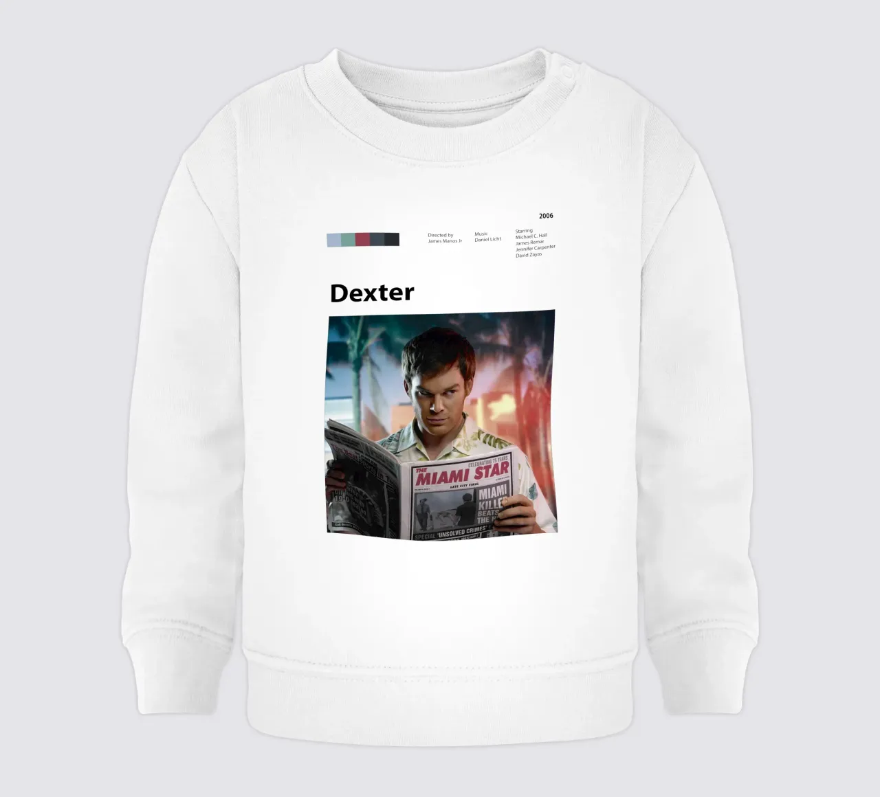 Dexter felpa neonato da The Movie Wall