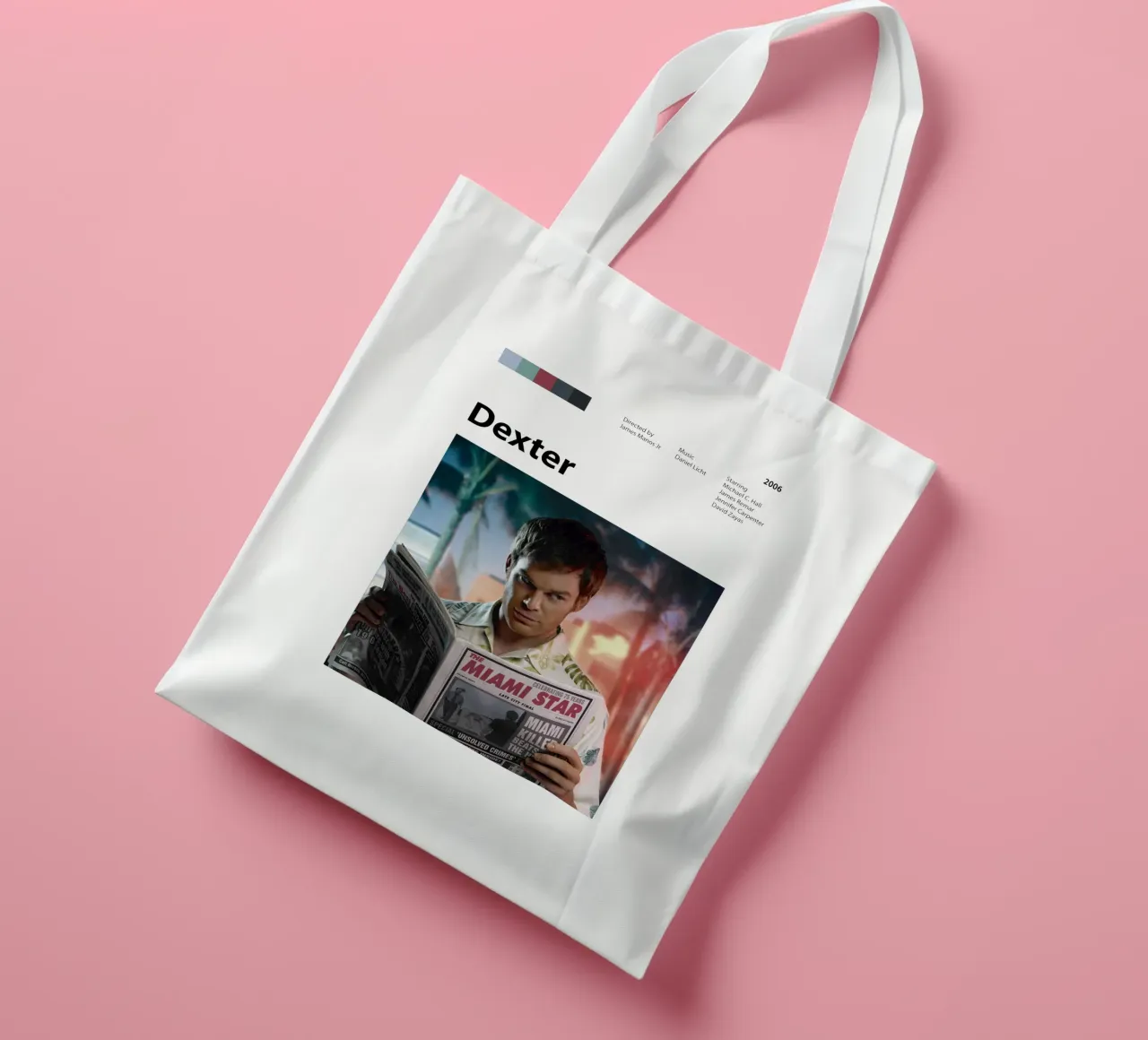 Dexter borsa in juta da 🎞 The Movie Wall