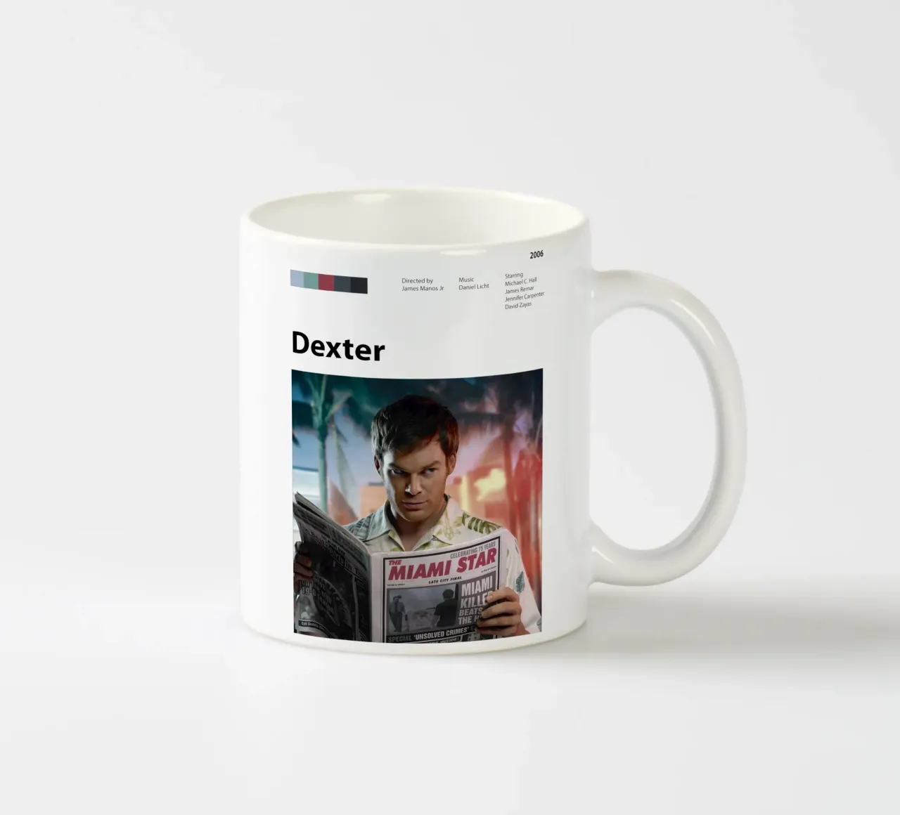 Dexter tazza in ceramica da The Movie Wall
