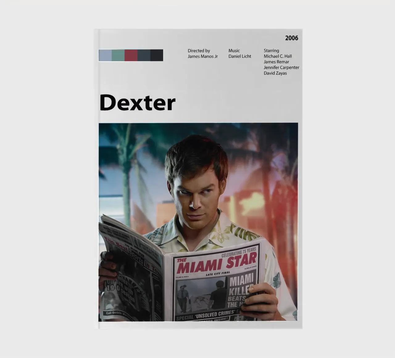 Dexter notebook by 🎞 The Movie Wall