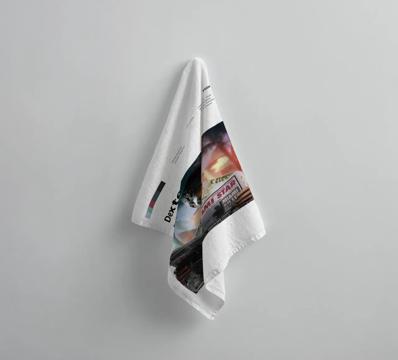 Dexter asciugamano da bagno da The Movie Wall
