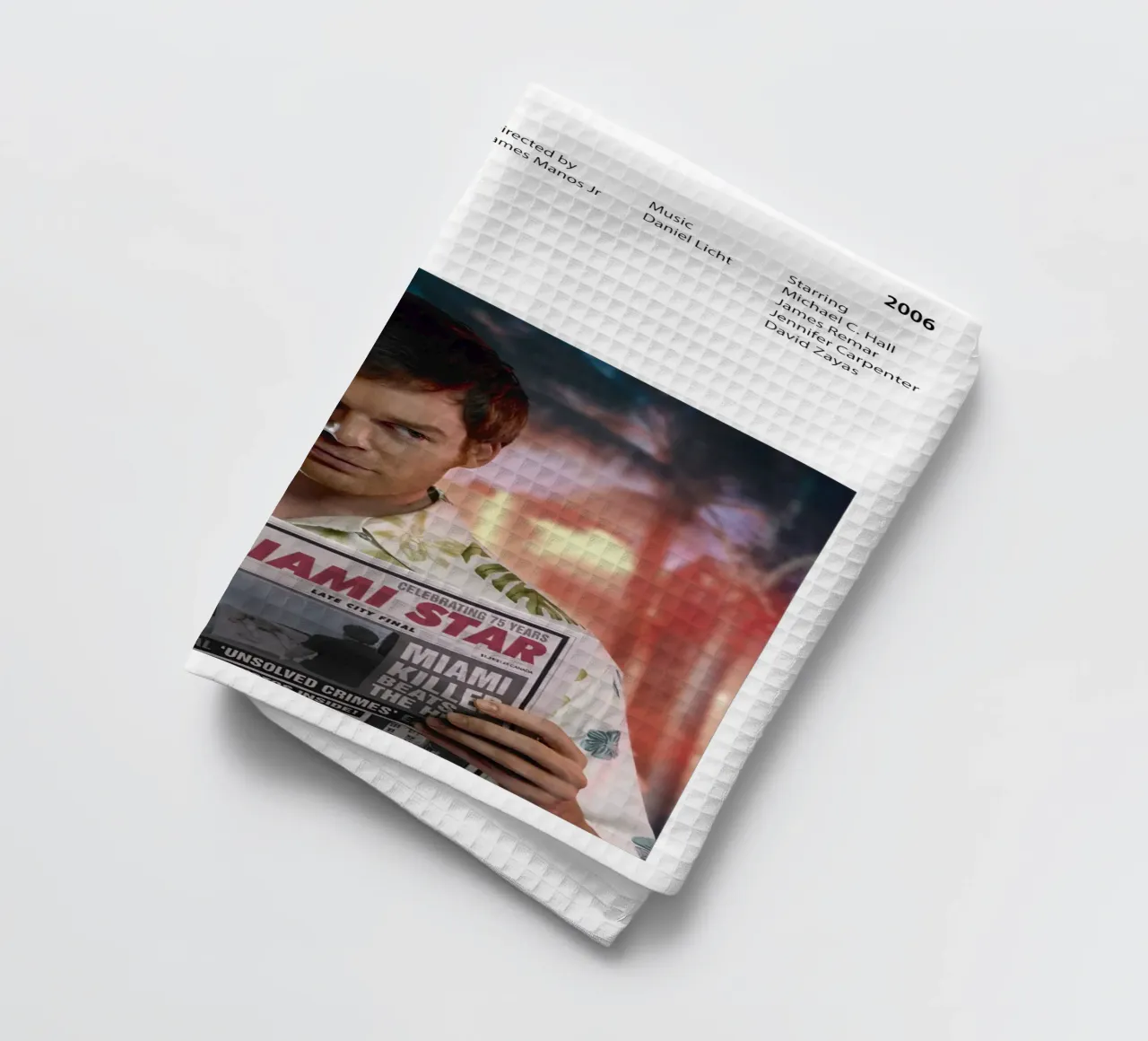 Dexter canovaccio da cucina da The Movie Wall