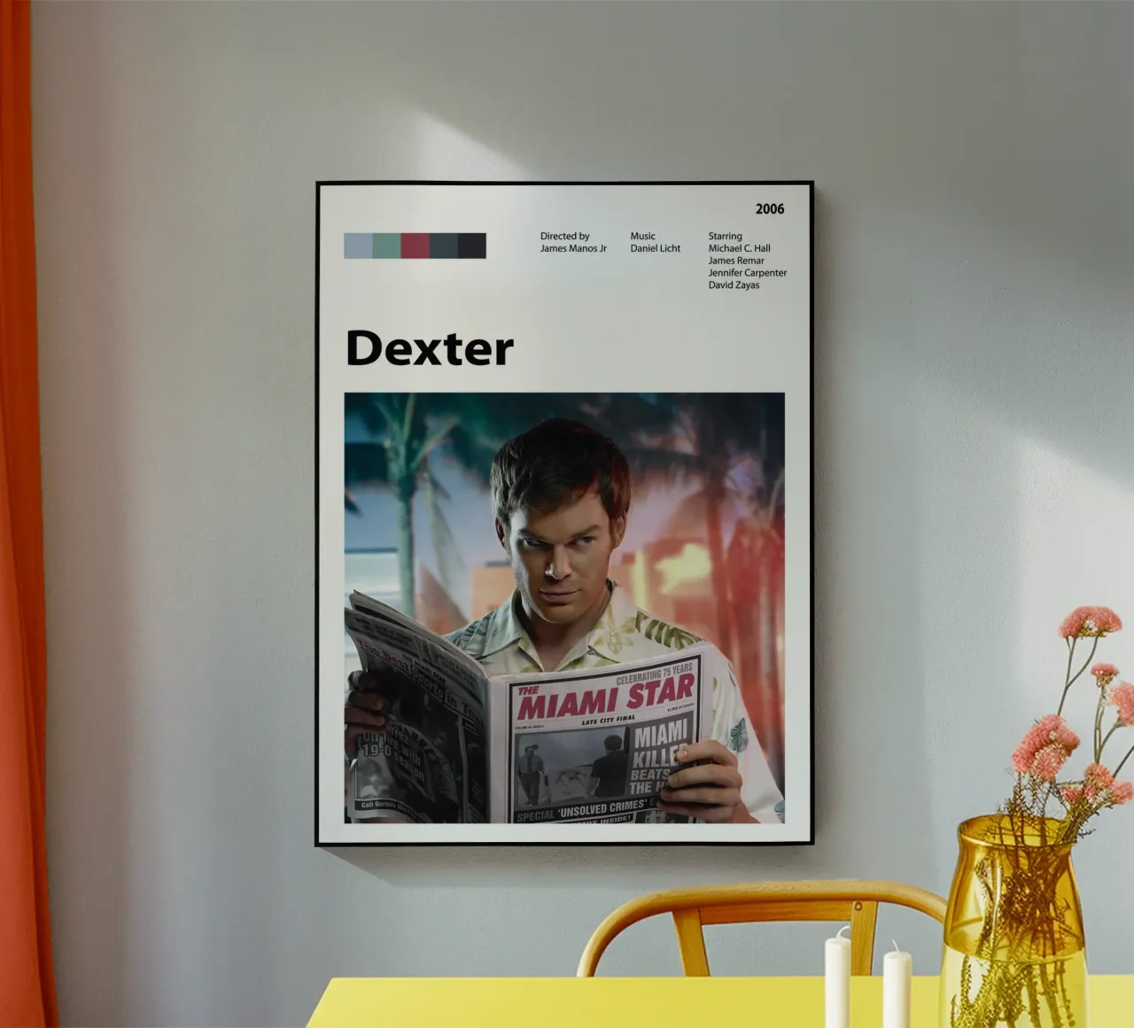 Dexter plexiglass da The Movie Wall
