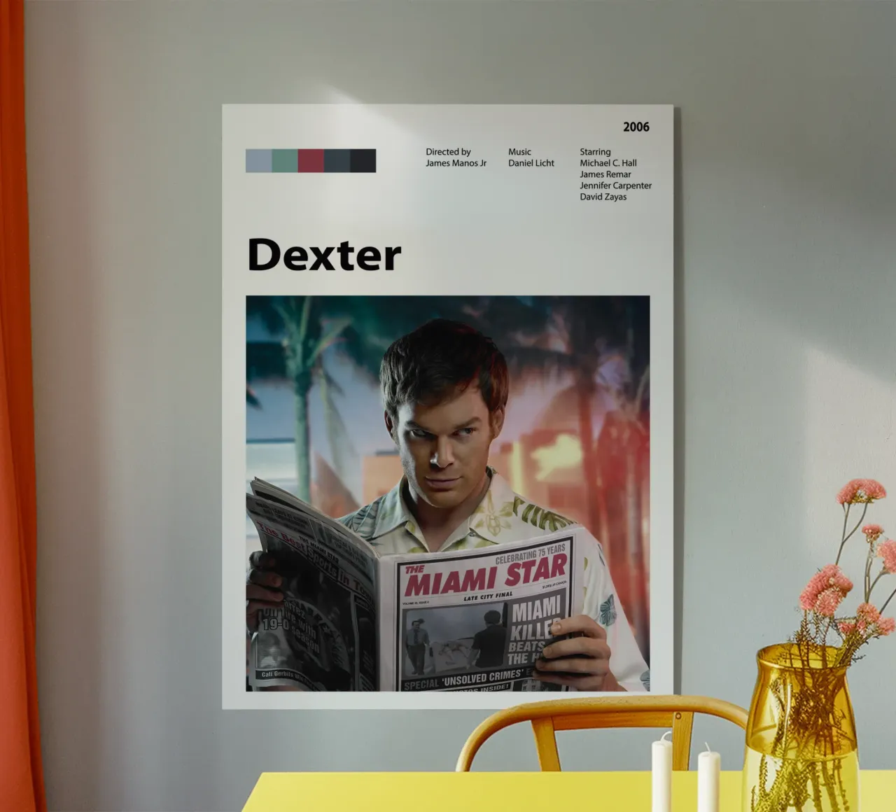 Dexter plexiglass da The Movie Wall