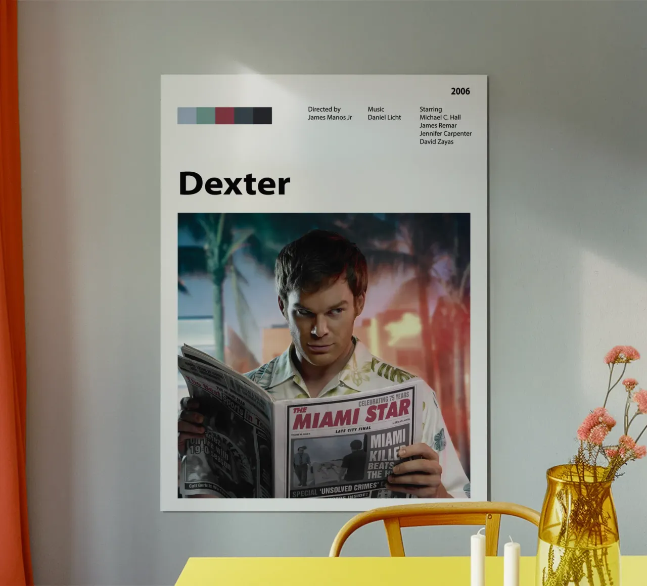 Dexter carta hahnemühle da The Movie Wall