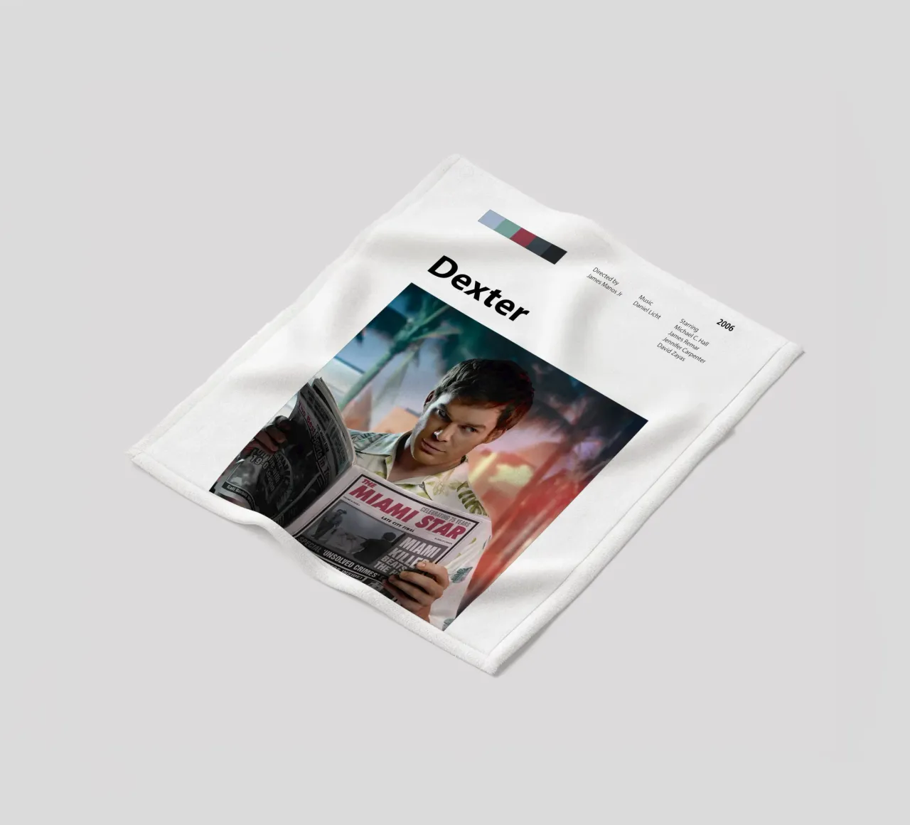 Dexter coperta in pile da The Movie Wall