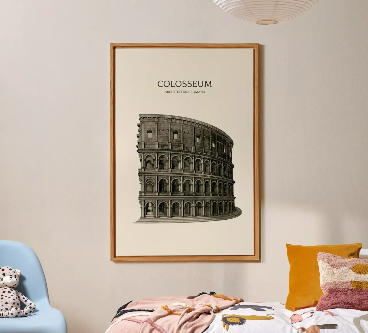 Colosseum II alluminio dibond da Vintage by JUNIQE