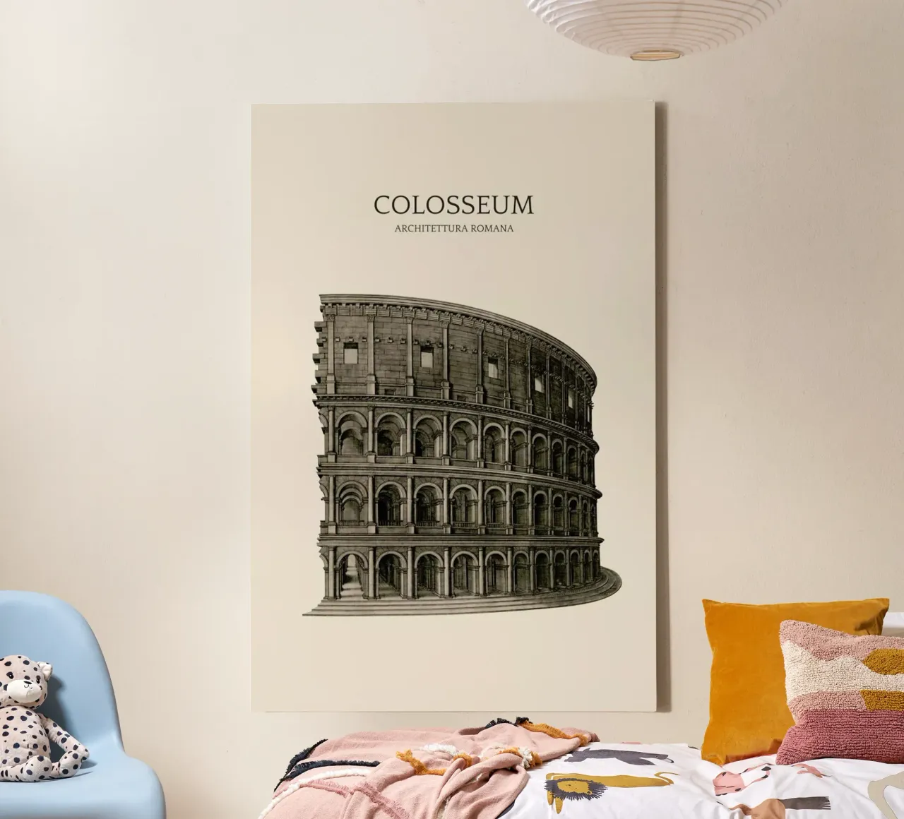Colosseum II canvas by Vintage by JUNIQE