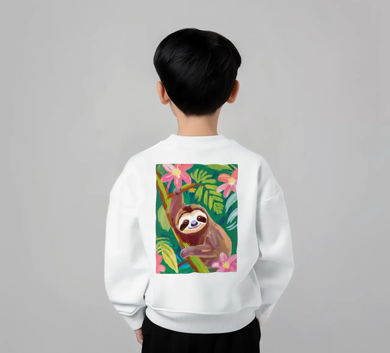 Accidia | Vivere con lentezza felpa bambino da Trinkets NL Design Studio
