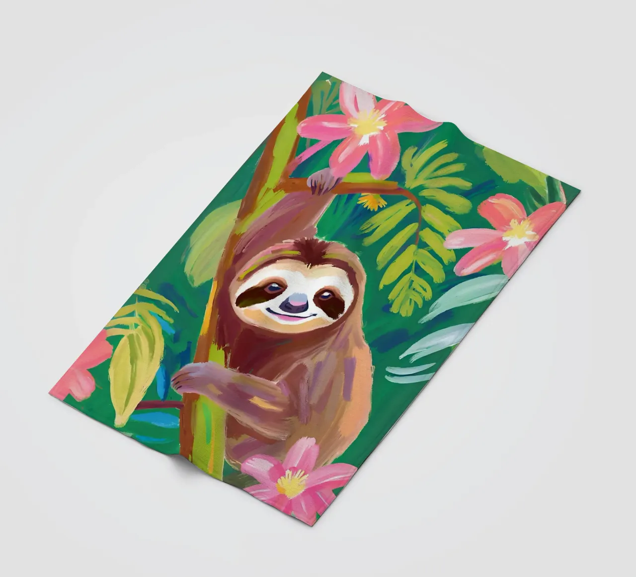 Accidia | Vivere con lentezza coperta in pile da Trinkets NL Design Studio