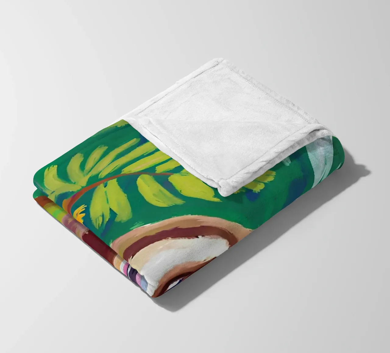 Accidia | Vivere con lentezza coperta in pile da Trinkets NL Design Studio