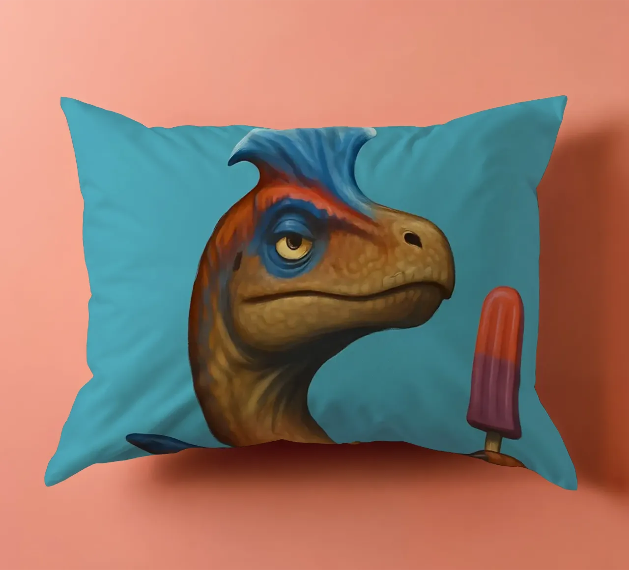 Divertente Meme del criolofosauro cuscino da Funny Humor Art