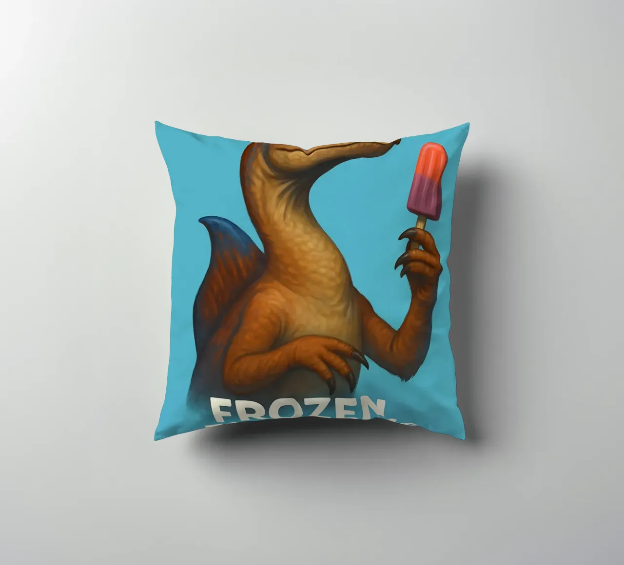 Divertente Meme del criolofosauro cuscino da Funny Humor Art