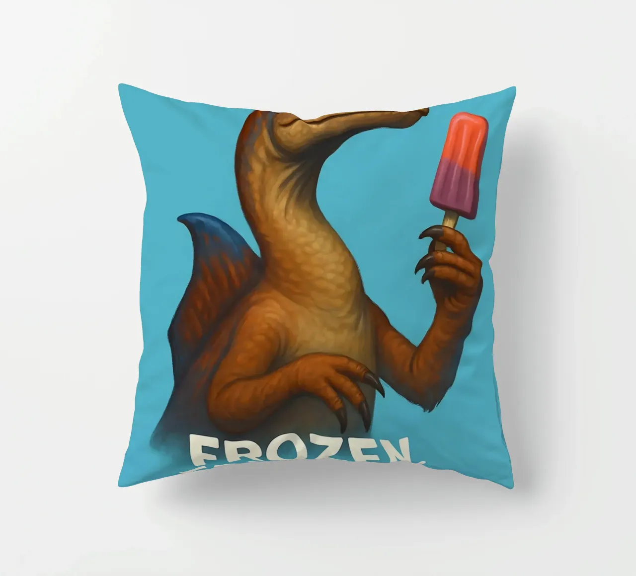 Divertente Meme del criolofosauro cuscino da Funny Humor Art