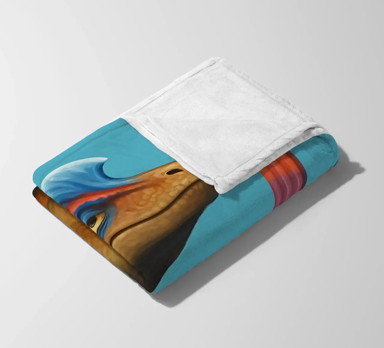 Divertente Meme del criolofosauro coperta in pile da Funny Humor Art