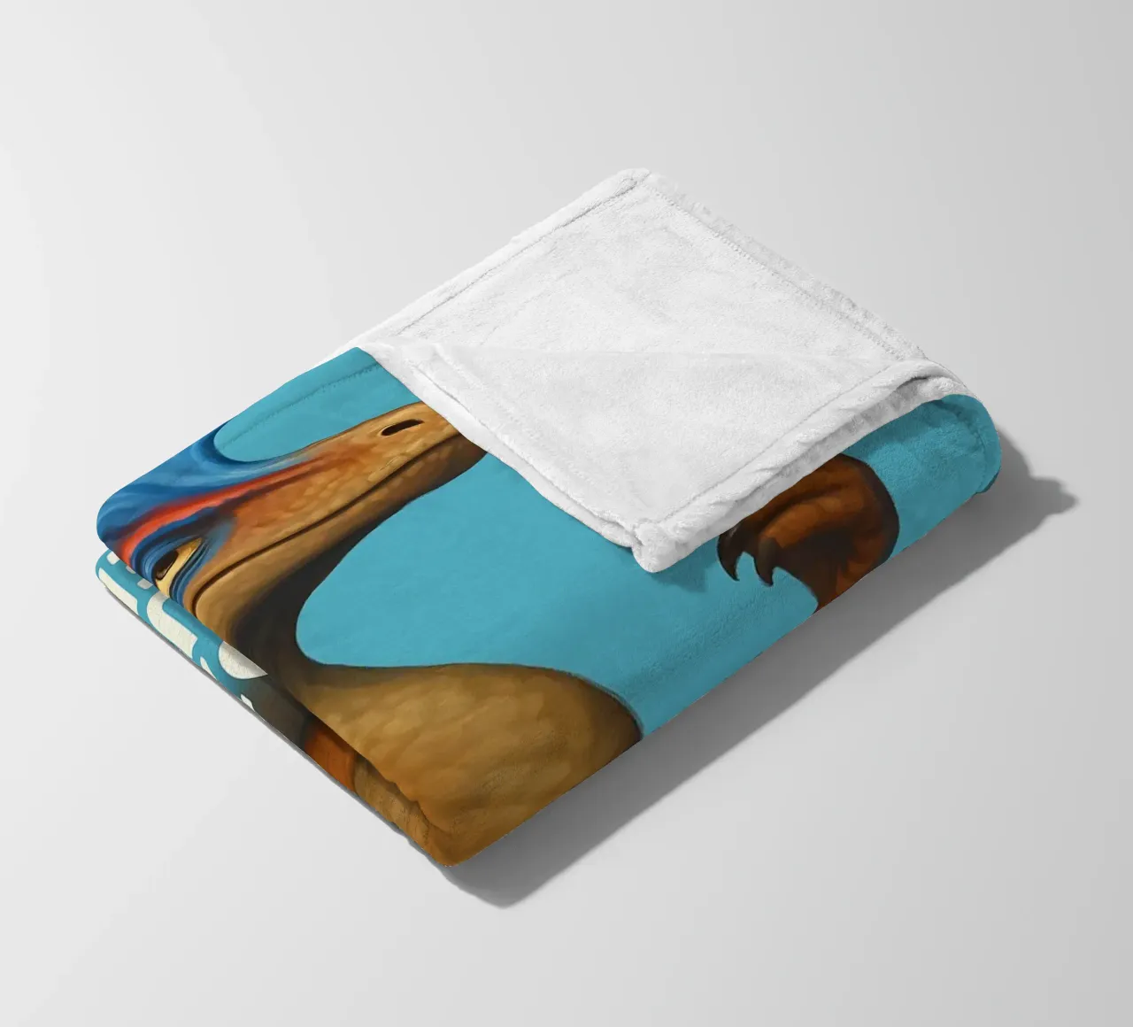 Divertente Meme del criolofosauro coperta in pile da Funny Humor Art