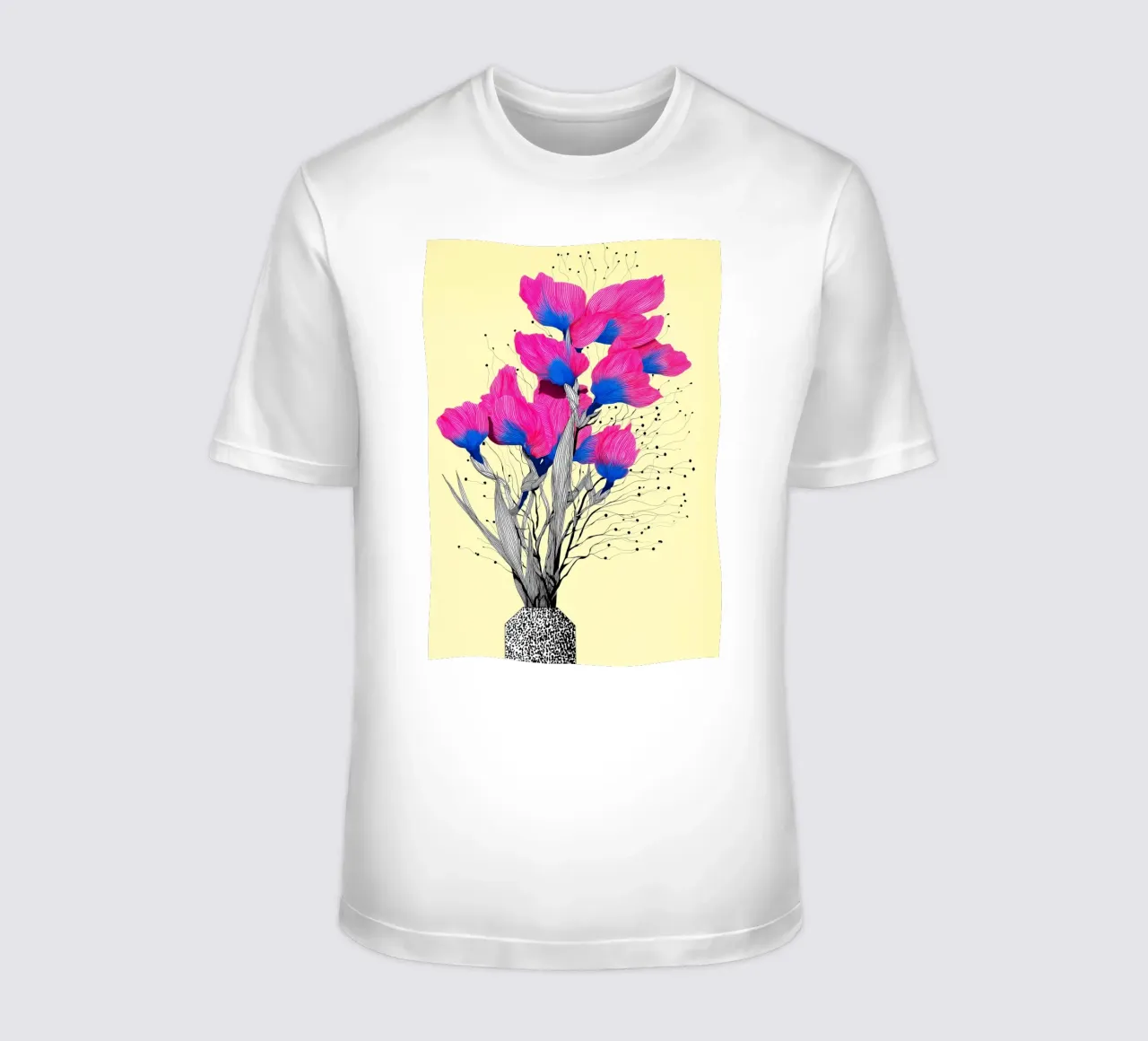 Fiori di iris t-shirt da Justyna Jaszke JBJart