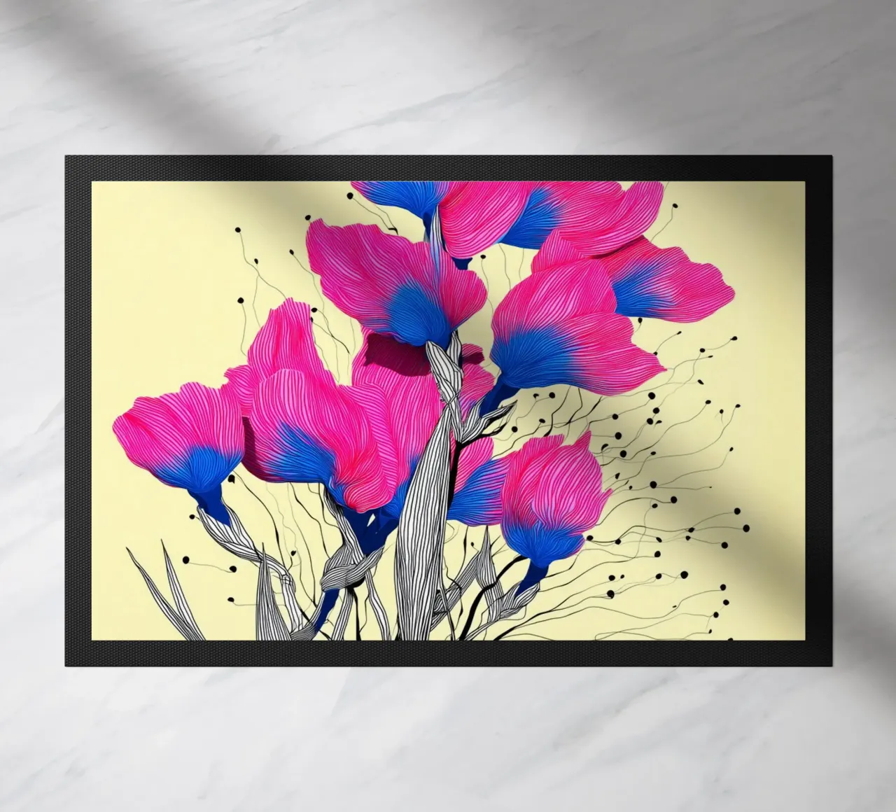 Fiori di iris zerbino da Justyna Jaszke JBJart