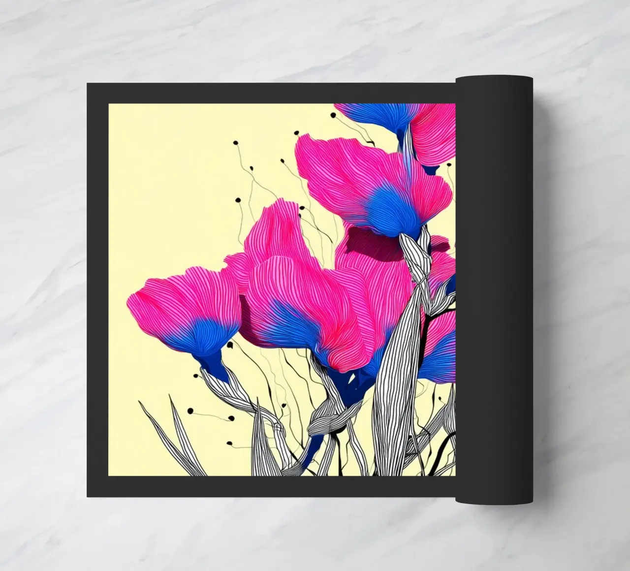 Fiori di iris zerbino da Justyna Jaszke JBJart