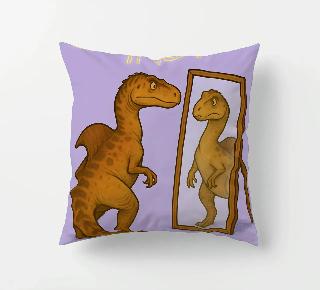 Funny Concavenator Meme cuscino da Funny Humor Art