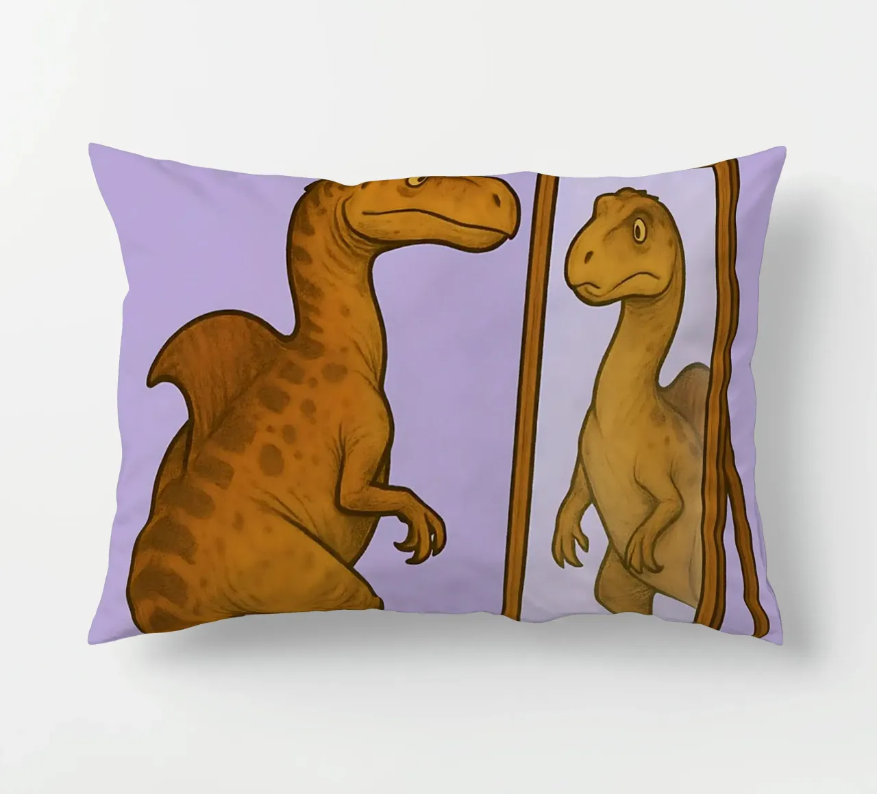 Funny Concavenator Meme cuscino da Funny Humor Art