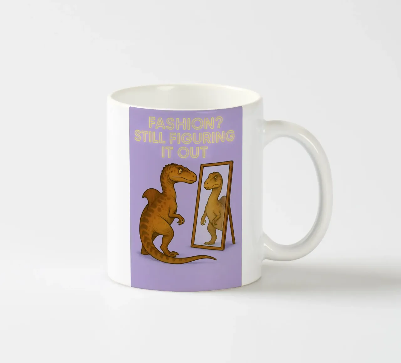 Funny Concavenator Meme tazza in ceramica da Funny Humor Art