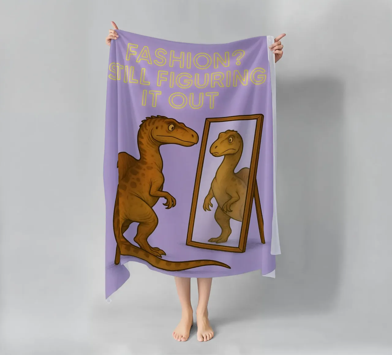 Funny Concavenator Meme telo mare da Funny Humor Art